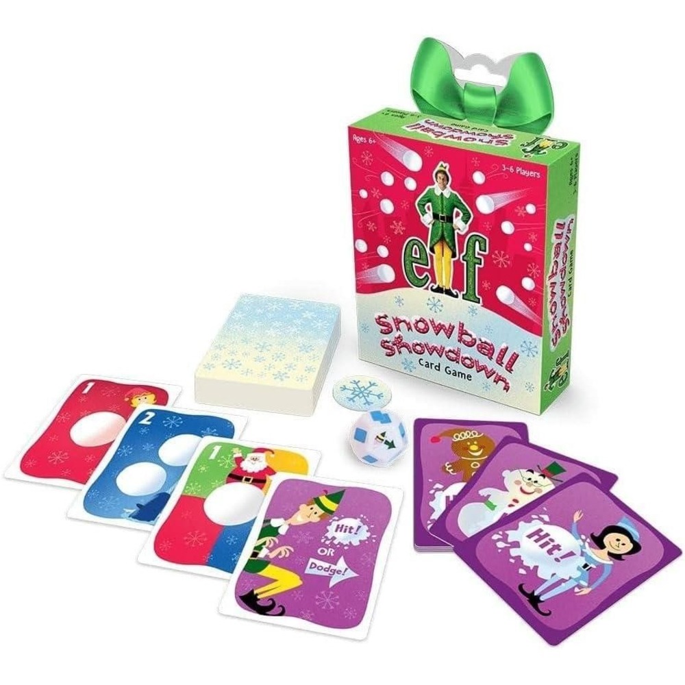 NEW Buddy the Elf Snowball Showdown Card Game